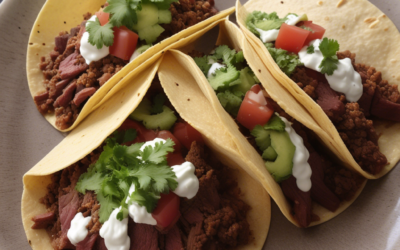 Tacos de carne rápida